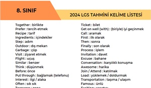 Ortaokul İngilizce